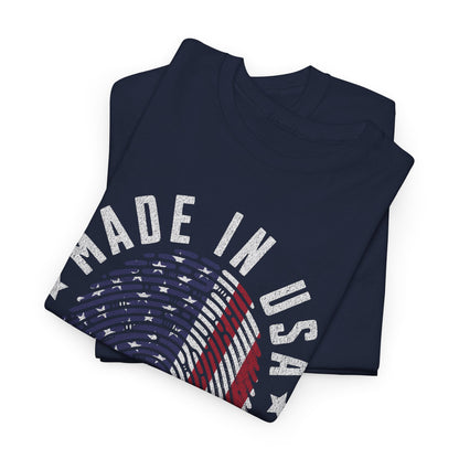 Made in The USA Flag America Themed T-Shirt