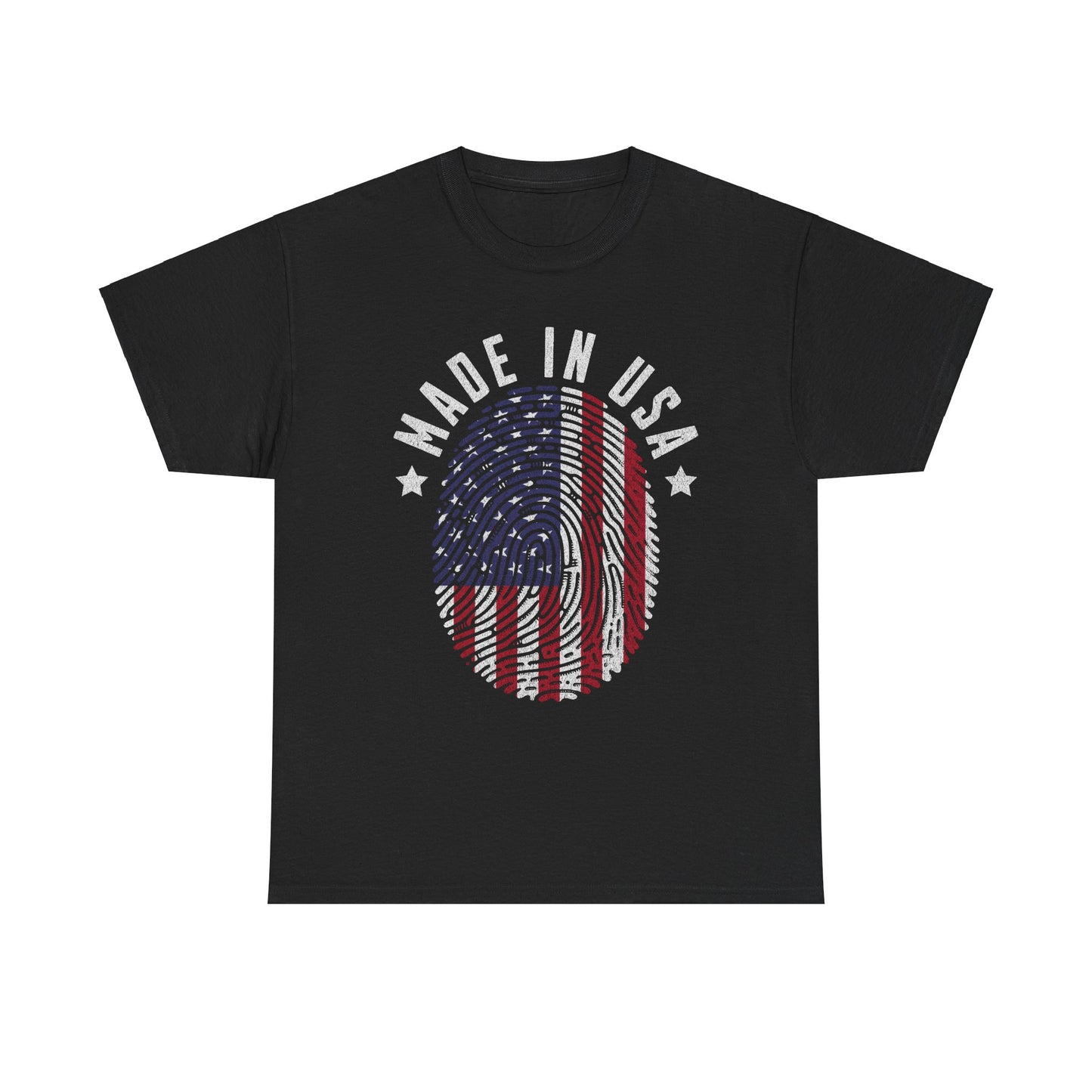 Made in The USA Flag America Themed T-Shirt