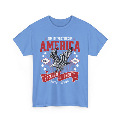 American USA Home of The Brave T-Shirt