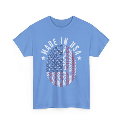 Made in The USA Flag America Themed T-Shirt