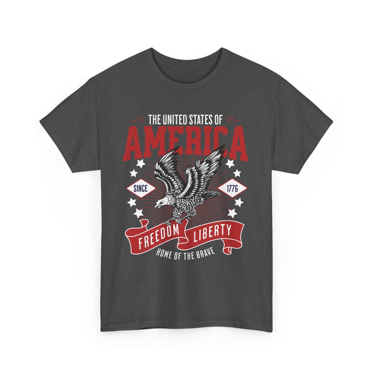 American USA Home of The Brave T-Shirt