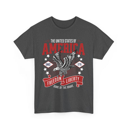 American USA Home of The Brave T-Shirt