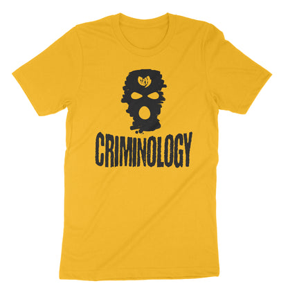 Criminology Rap Design Graphic T-Shirt