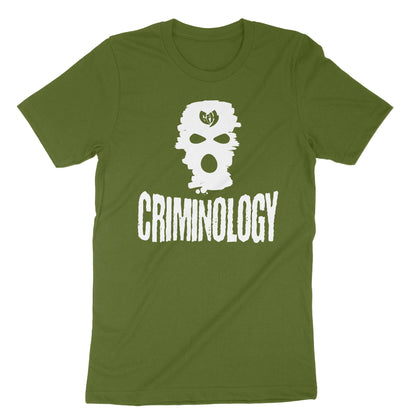 Criminology Rap Design Graphic T-Shirt