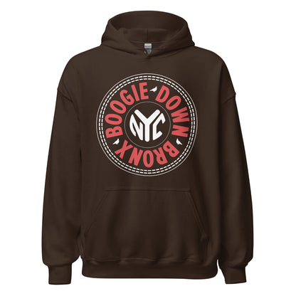 Boogie Down Bronx NYC Graphic Hoodie Pullover