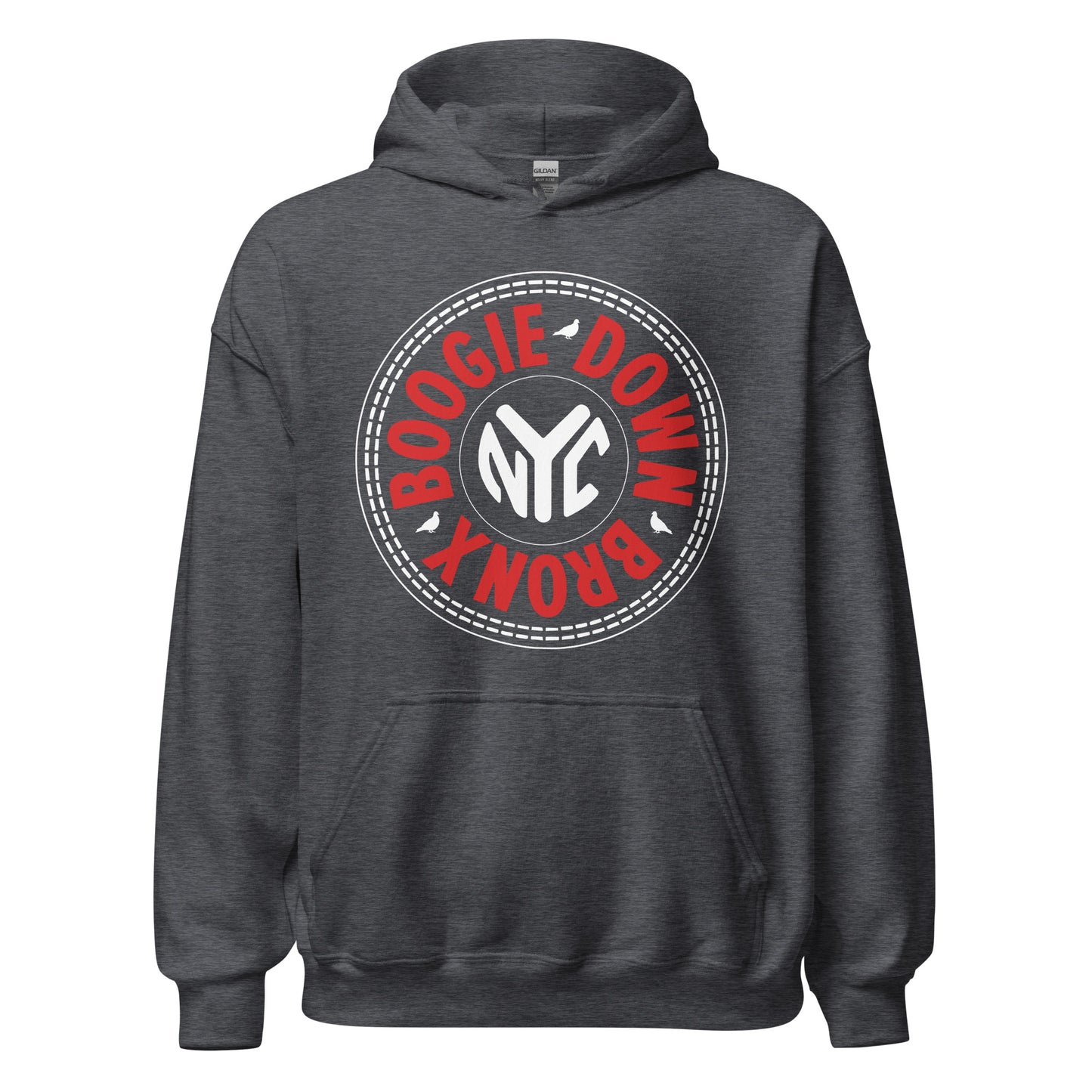 Boogie Down Bronx NYC Graphic Hoodie Pullover