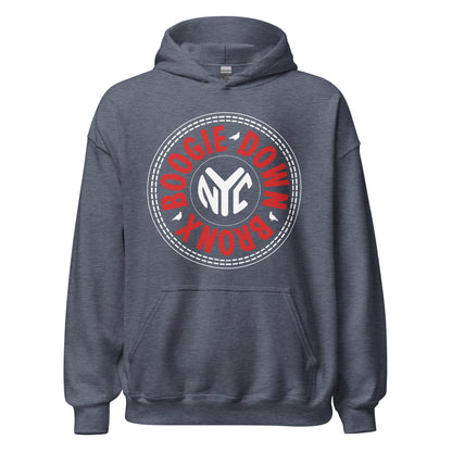 Boogie Down Bronx NYC Graphic Hoodie Pullover