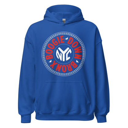 Boogie Down Bronx NYC Graphic Hoodie Pullover